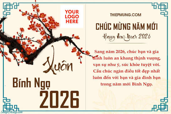 In Thiệp Chúc Mừng Năm Mới