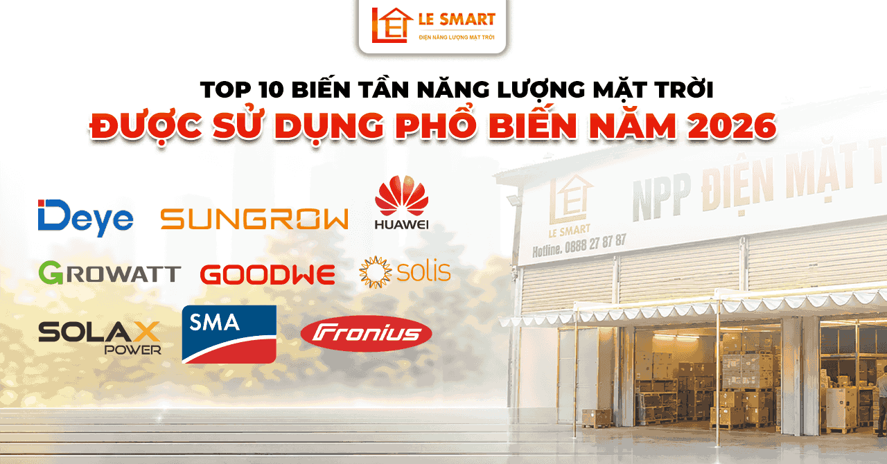 Top 10 biến tần năng lượng mặt trời