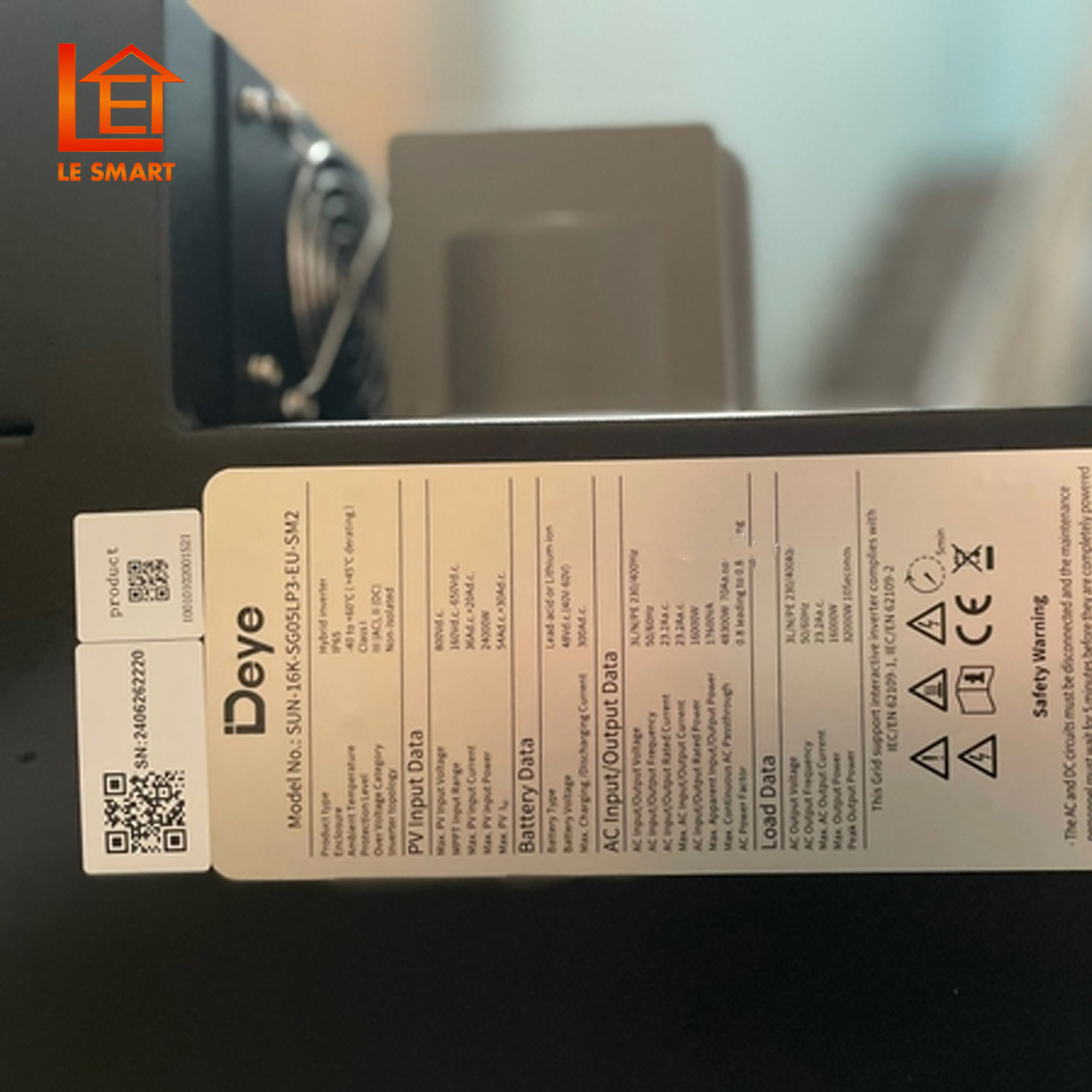 Inverter Hybrid 16kw 3 Pha SUN-16K-SG05LP3-EU-SM2
