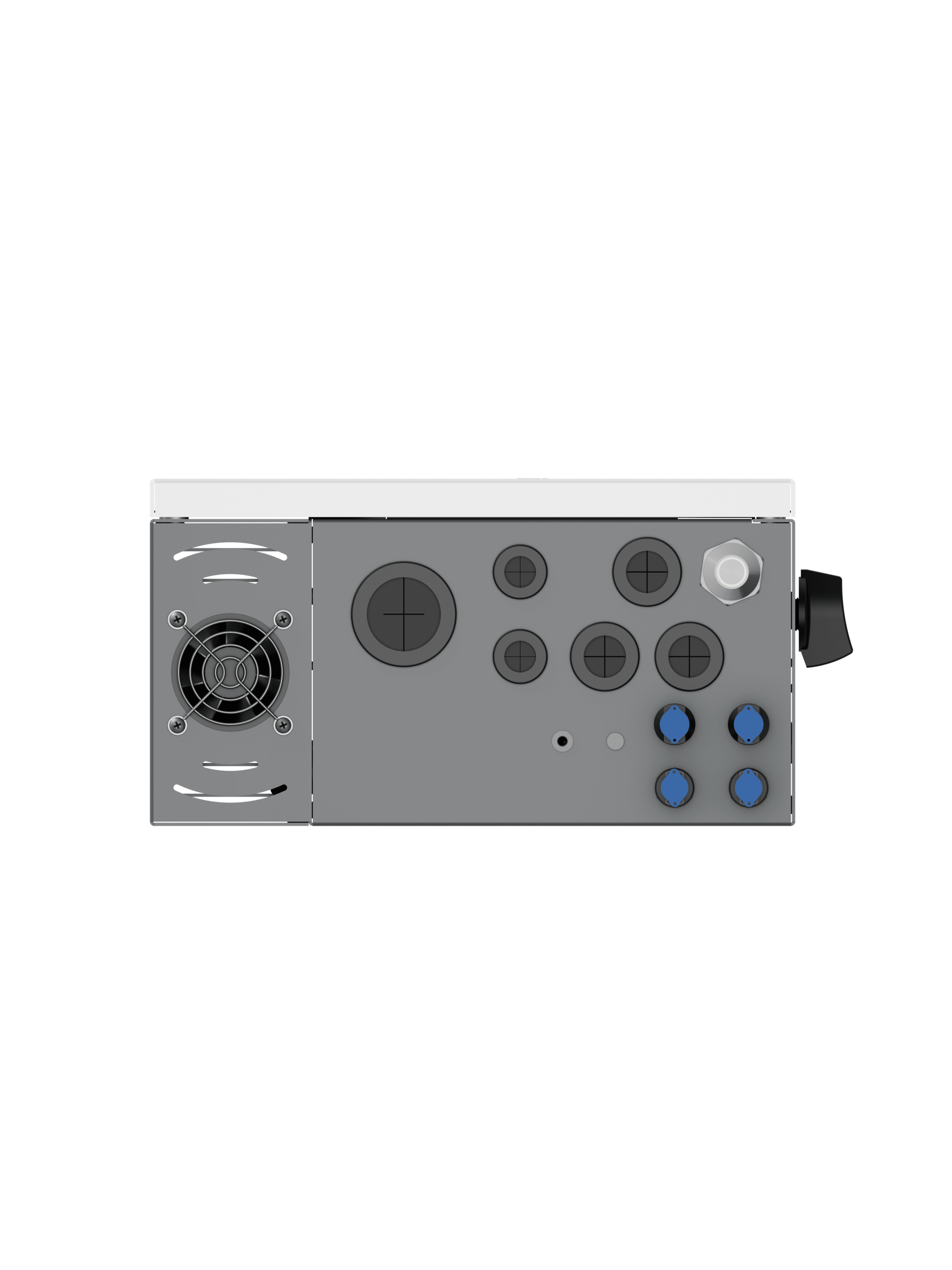 Inverter Hybrid Chisage 6.6kW 1 Pha Eris-6.6G1-LE