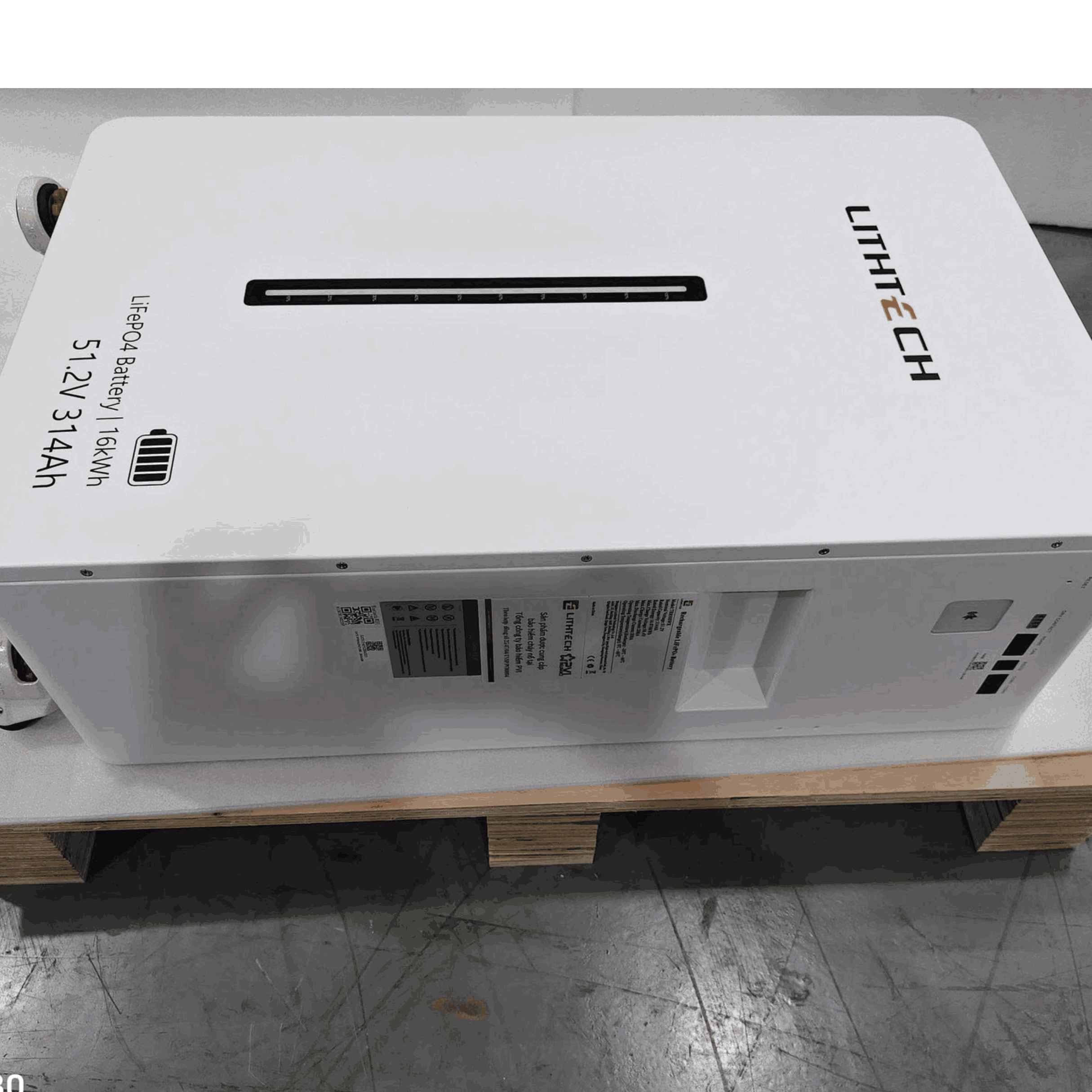 Pin lưu trữ Lithtech 16kWh