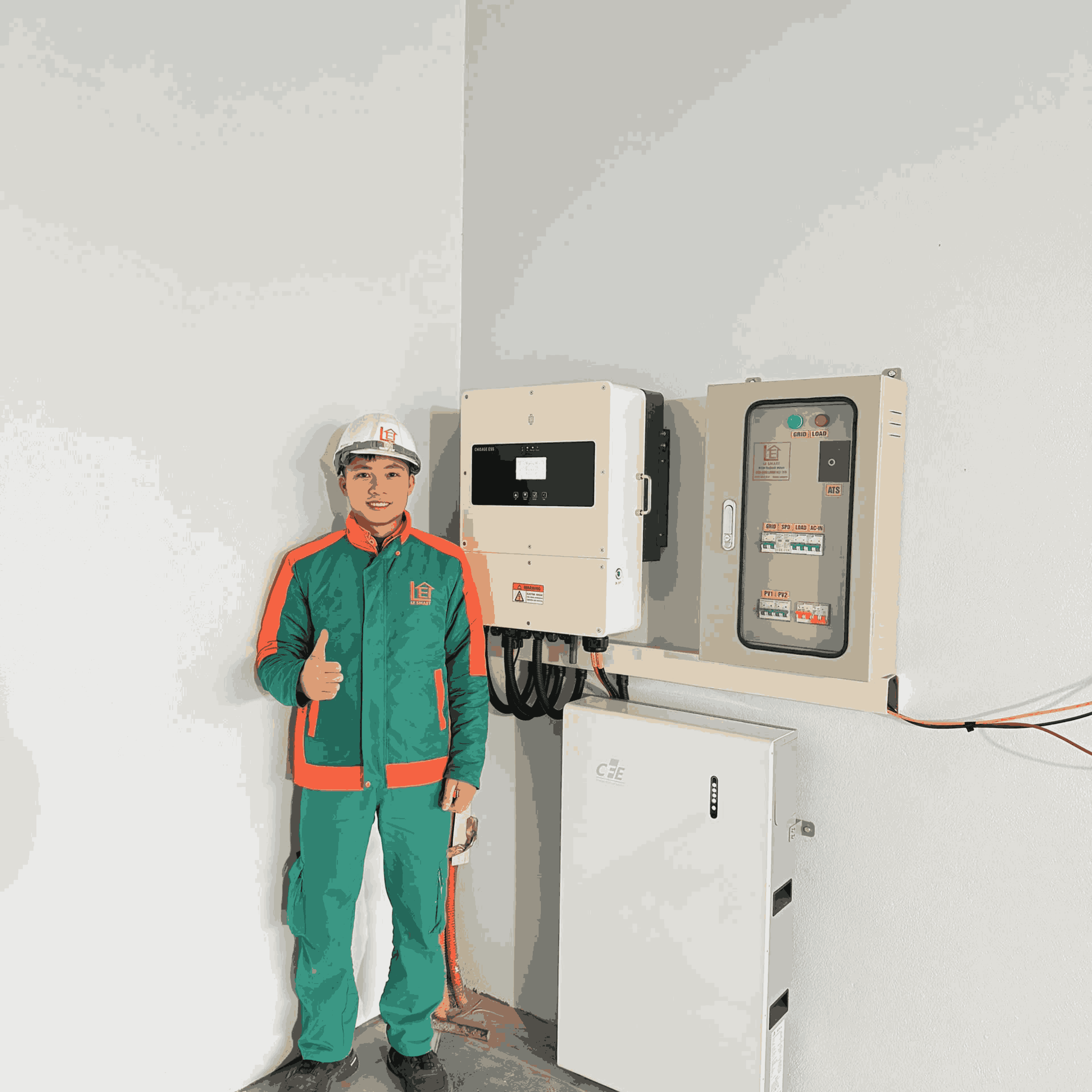 Inverter Hybrid Chisage 6kW 1 Pha JUP-6G1-LE
