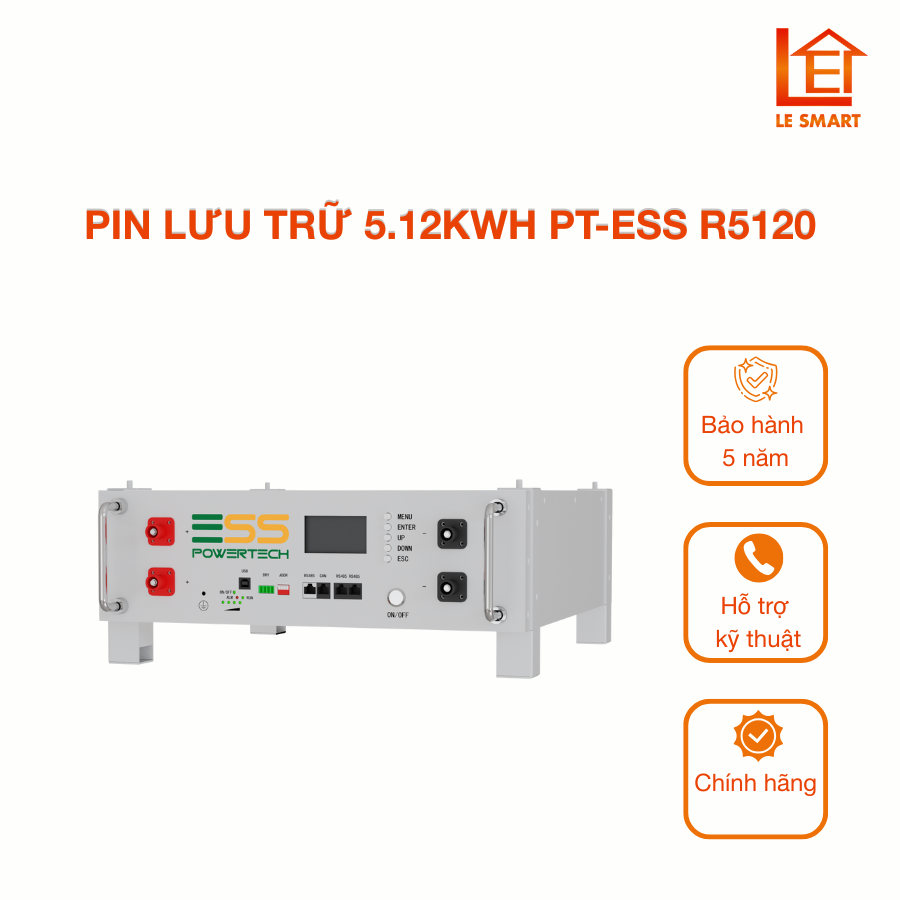 Pin lưu trữ điện PT-ESS-R5120