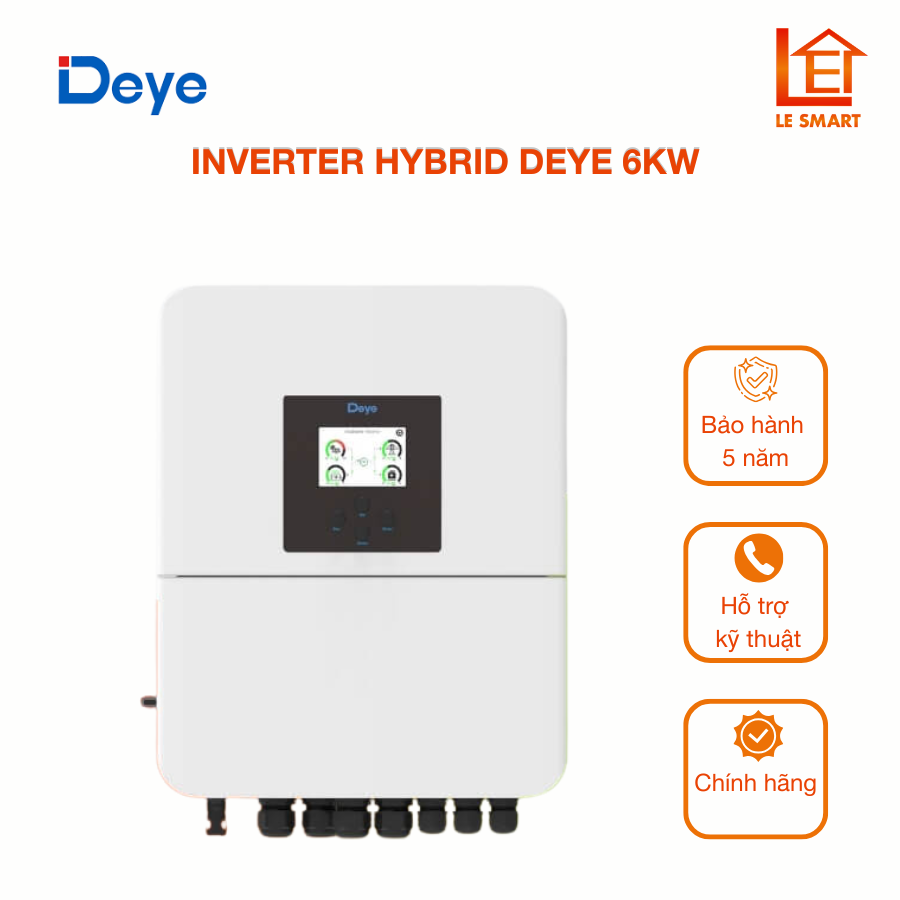 Inverter Hybrid 6kw 1 Pha – SUN-6K-SG04LP1-EU