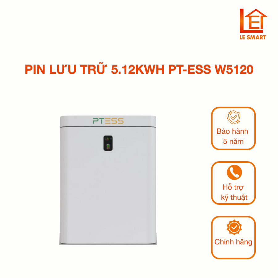 Pin lưu trữ điện PT-ESS-W5120