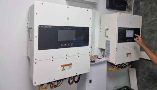 Inverter Hybrid 14kW 3 pha áp thấp Chisage ESS