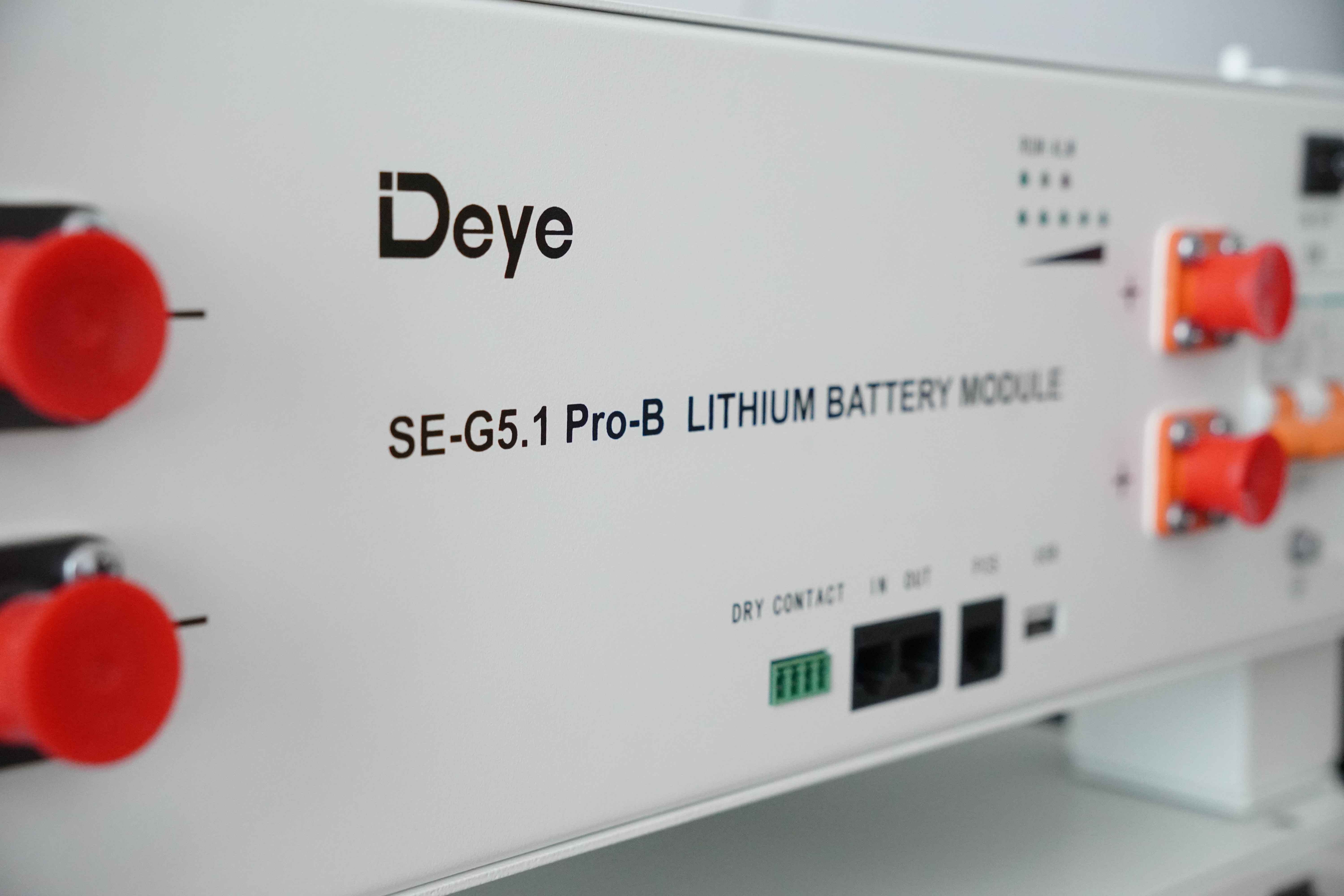 Pin lưu trữ Lithium Deye áp thấp SE-G5.1 Pro-B