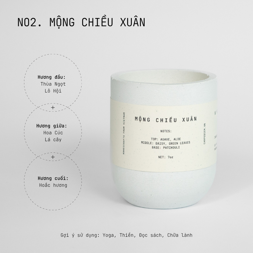 TẦM PHƯƠNG GIFT SET - Bộ quà tặng nến thơm thủ công và hoa lụa cao cấp