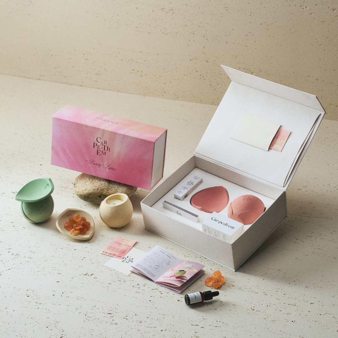 HIỂU LIÊN GIFT SET - Bộ quà tặng nến thơm từ cảm hứng Hoa Sen