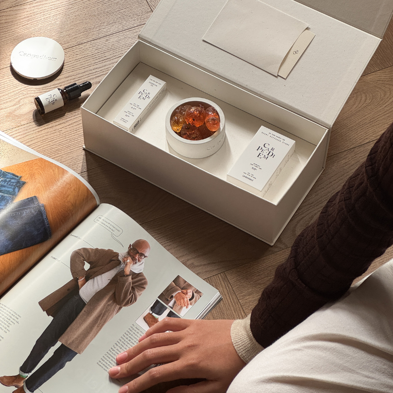 ESSENCE GIFT SET - Bộ quà tặng đá thơm và tinh dầu nước hoa, phù hợp làm quà tặng hàng ngày