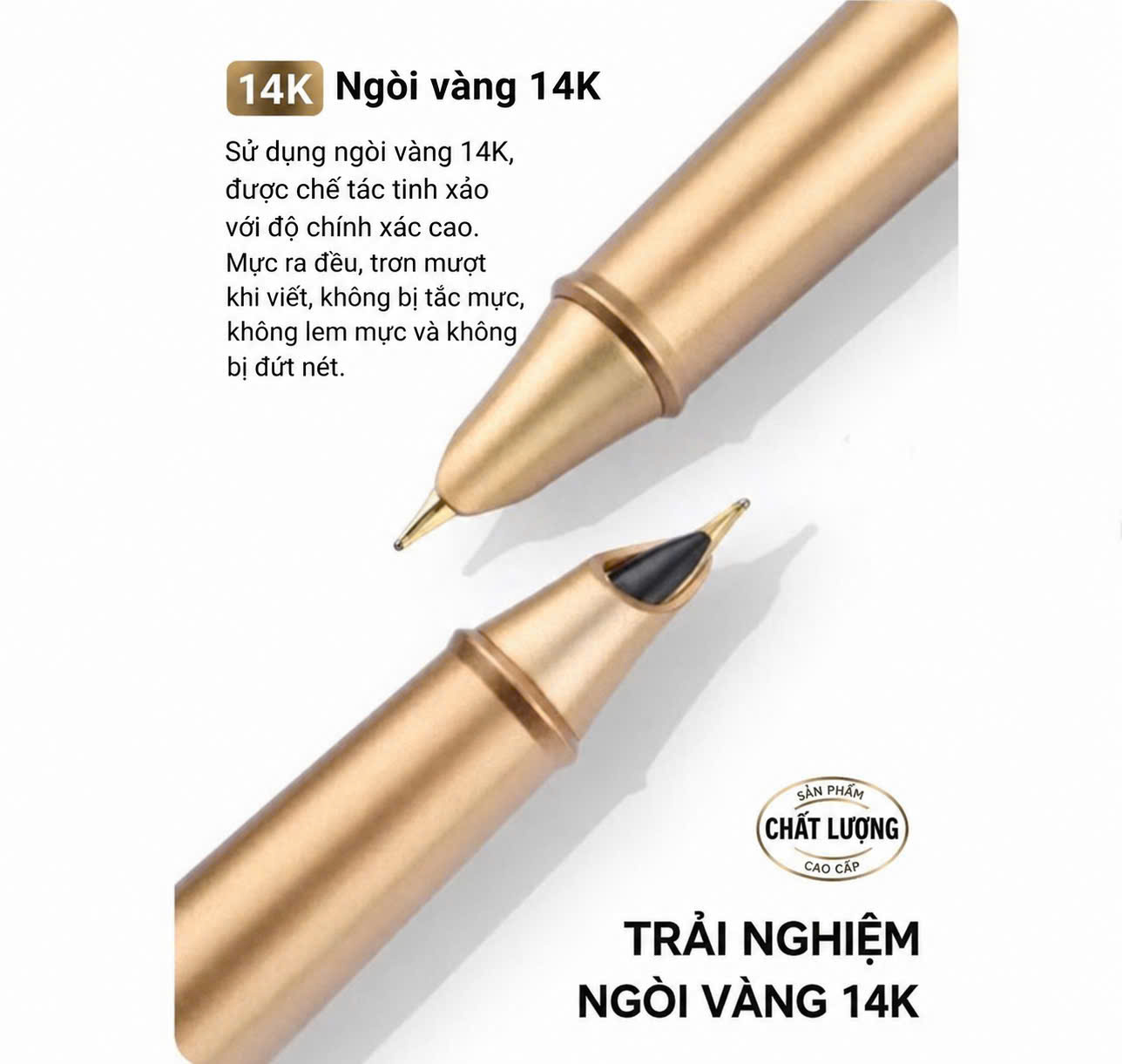 Bút ký cao cấp Montagut mạ vàng 14k màu đen sang trọng MT100-03