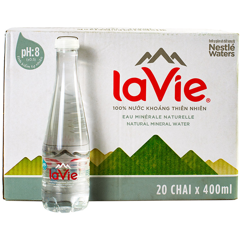 Nước khoáng Lavie Premium 400ml