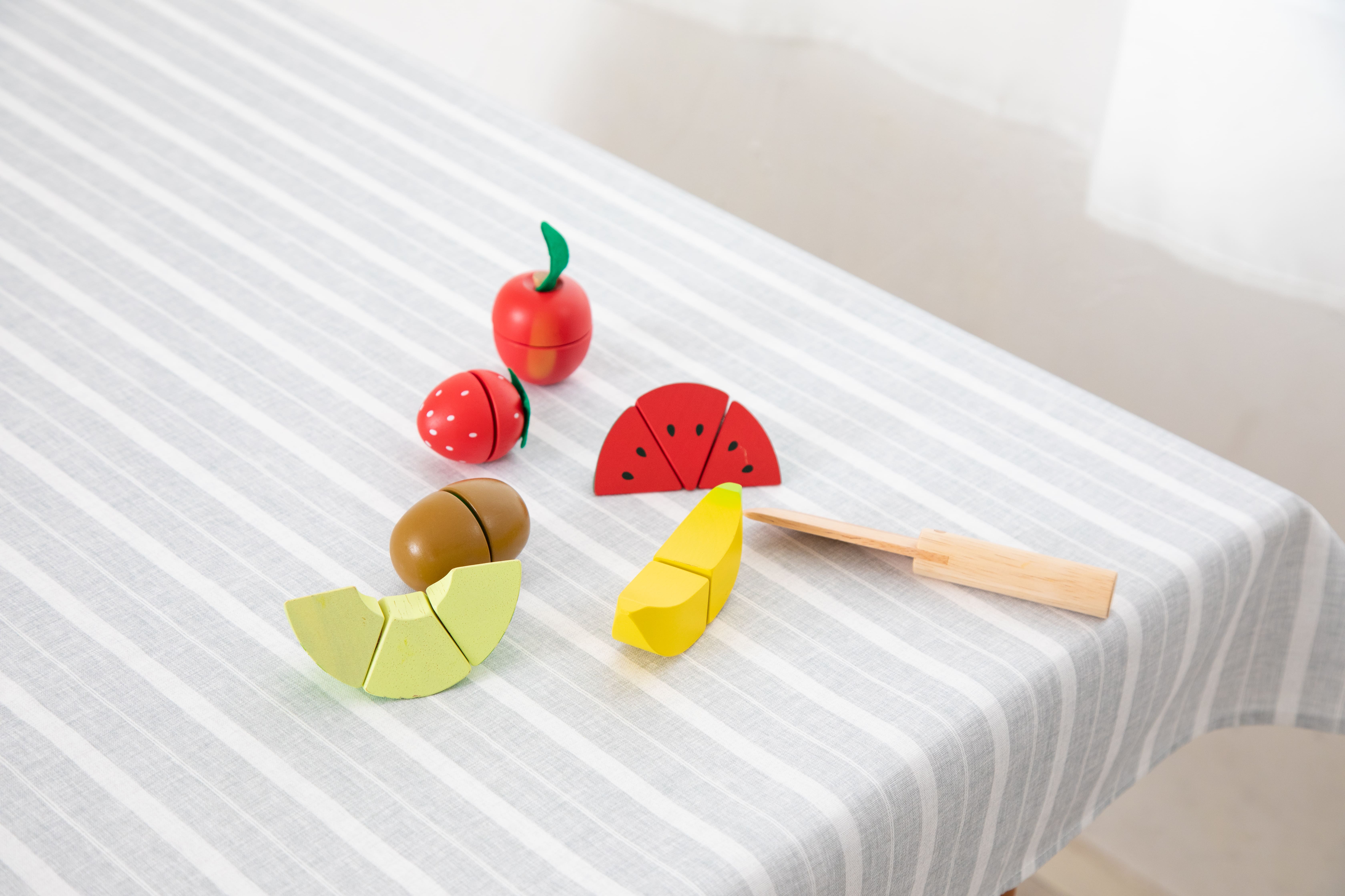 Cho thuê Bộ cắt thái trái cây bằng gỗ cao cấp - Fruit Set