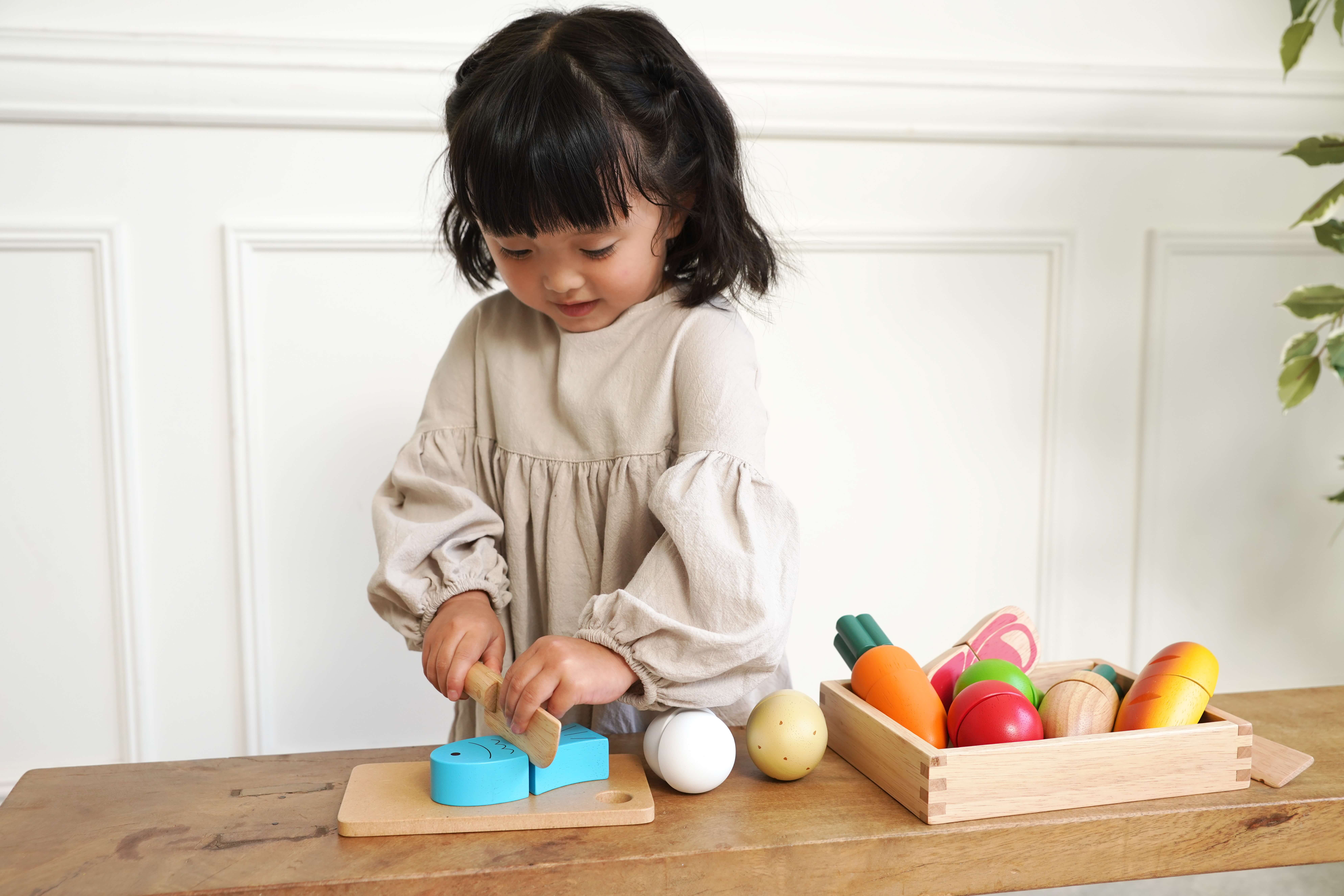 Cho thuê Bộ đồ chơi nhà bếp nhỏ gỗ cao cấp - First Little Chef