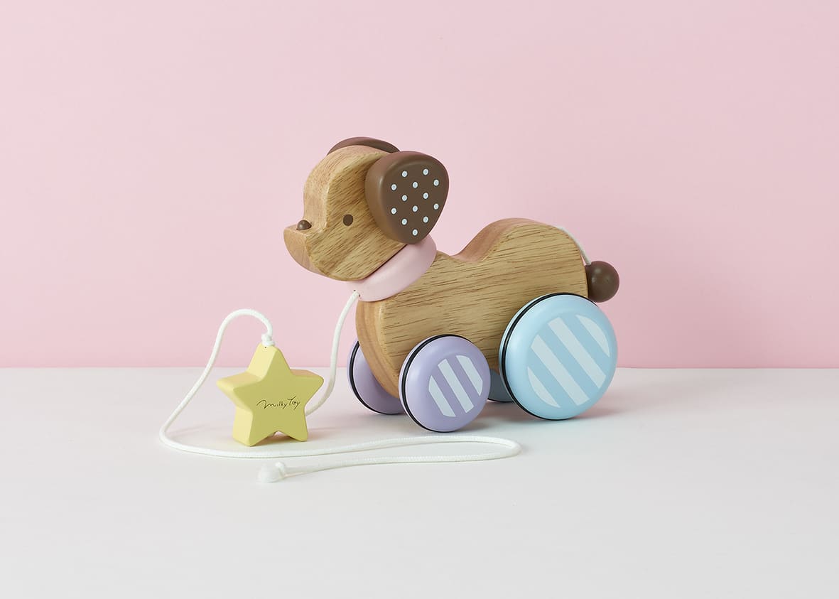 Chú chó gỗ - Candy Puppy