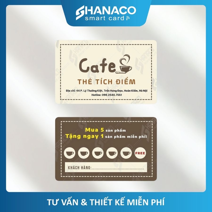 Thẻ Tích Điểm Nhựa Bền Đẹp