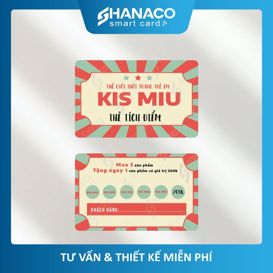 Thẻ Tích Điểm Khách Hàng