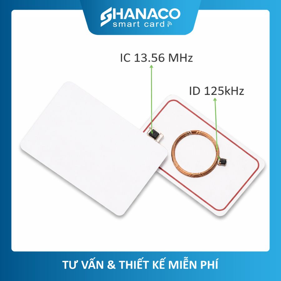Thẻ Từ Ghép 2 Tần Số ID + IC