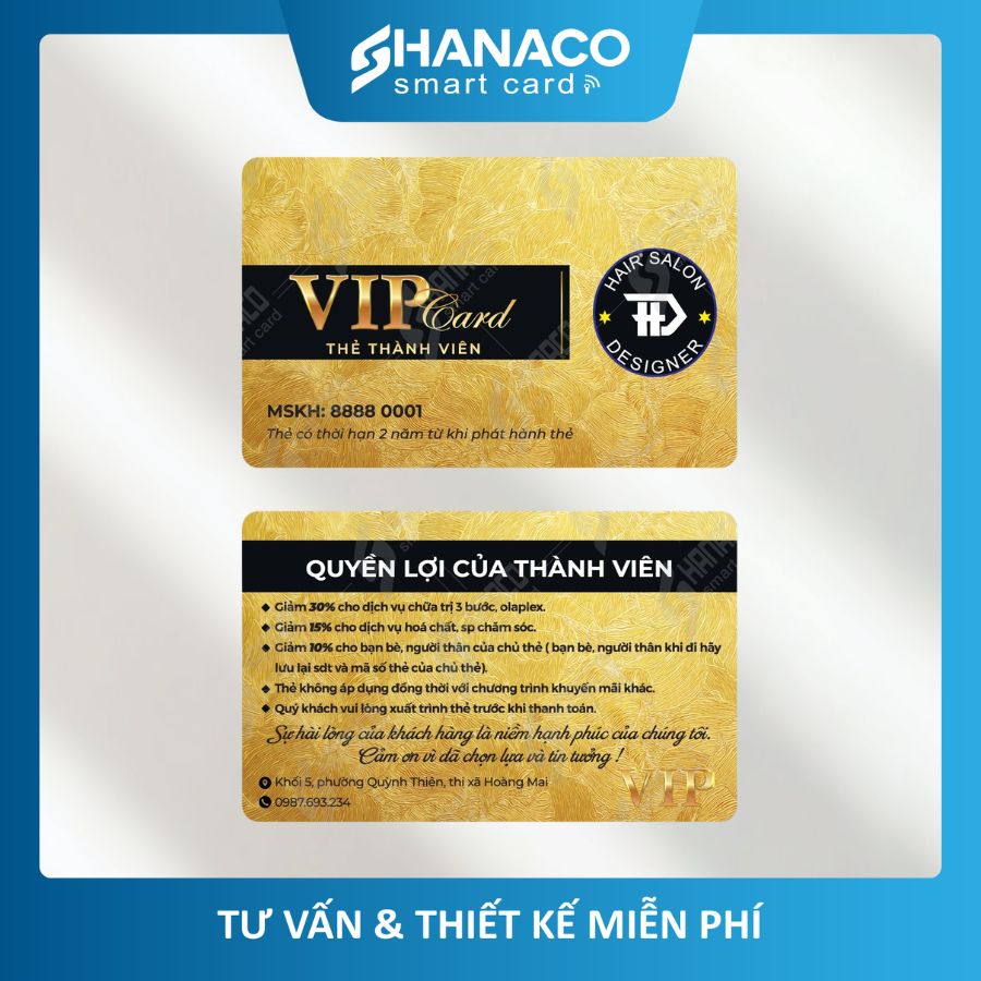 Thẻ Quà Tặng Khách Hàng – Gift Card Thiết Kế Theo Yêu Cầu