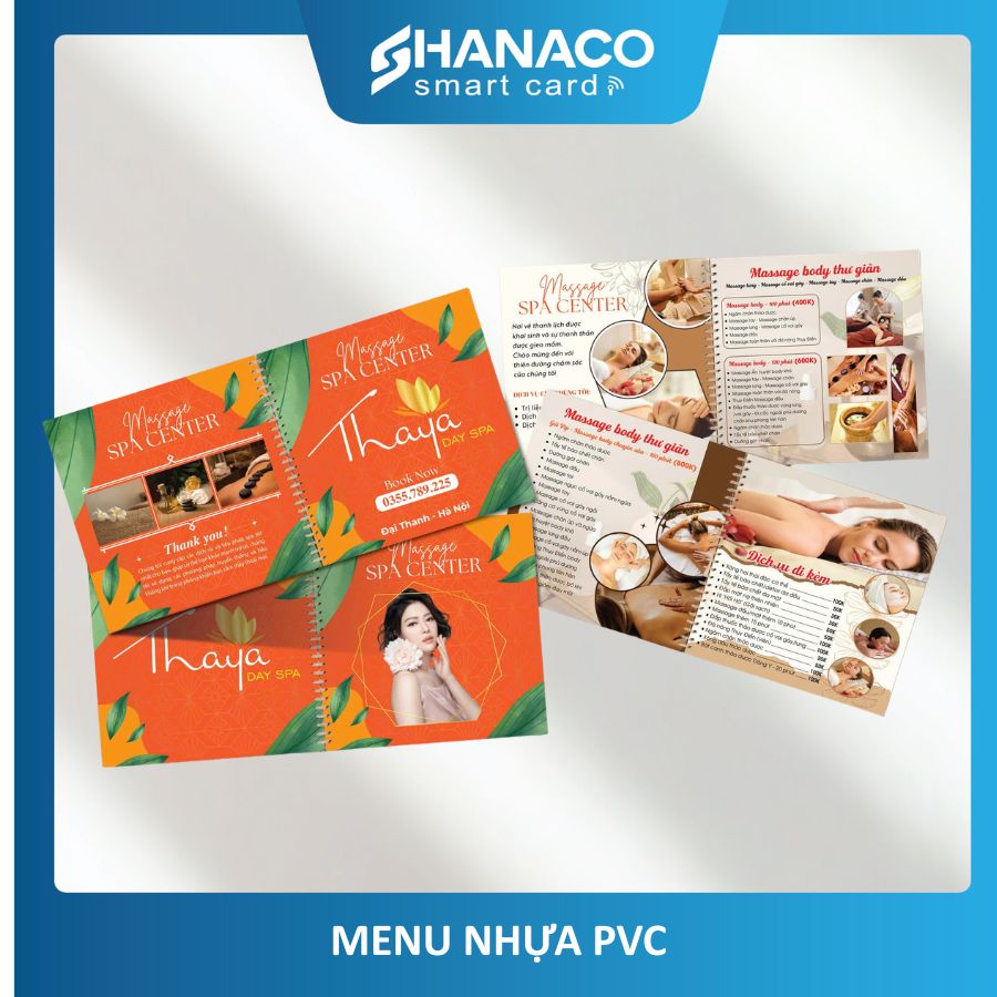 Menu Quán Spa Đẹp