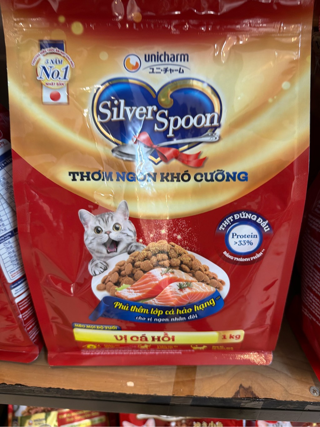 Hạt mèo silver spoon