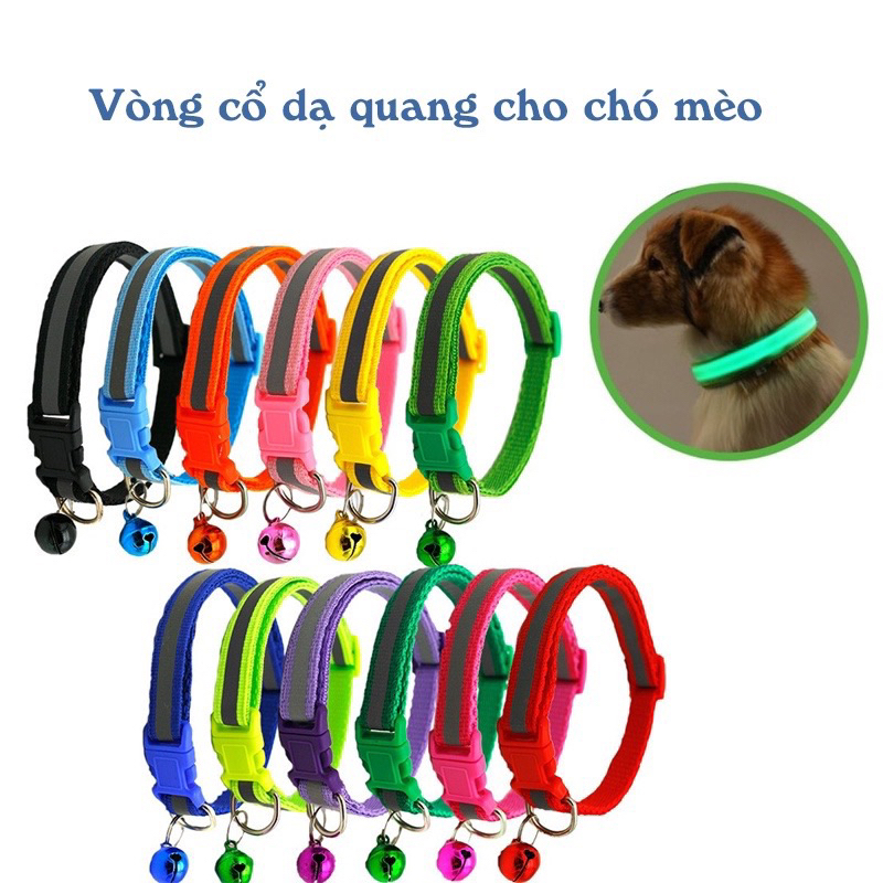 Vòng cổ cho thú cưng phát quang