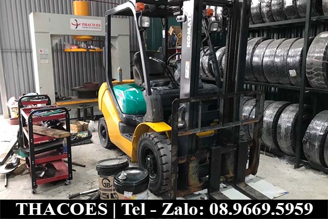 BẢO DƯỠNG XE NÂNG DẦU
