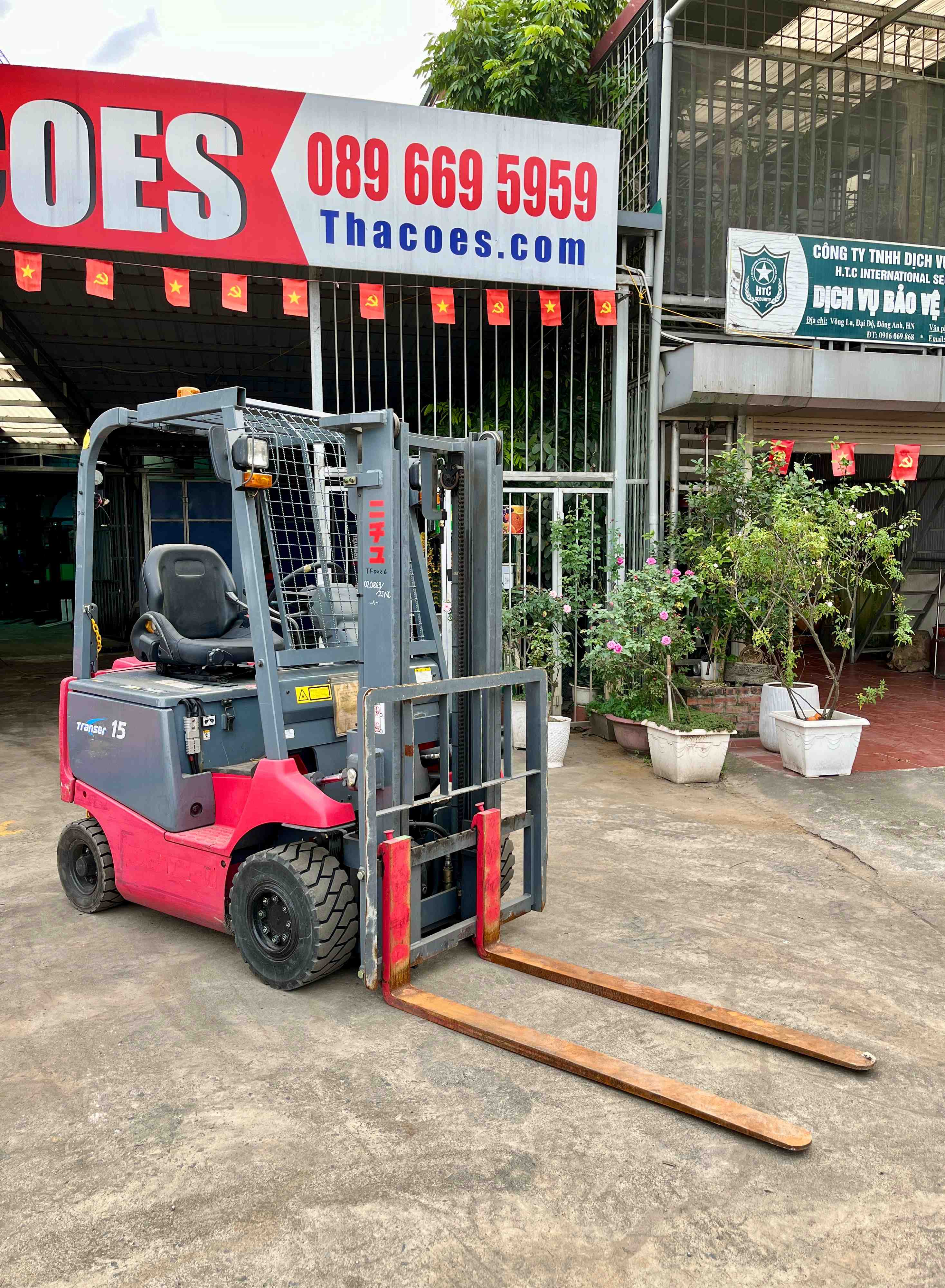 XE NÂNG ĐIỆN NGỒI LÁI NICHIYU 1,5 Tấn FB15PN-75B-300 (2012)