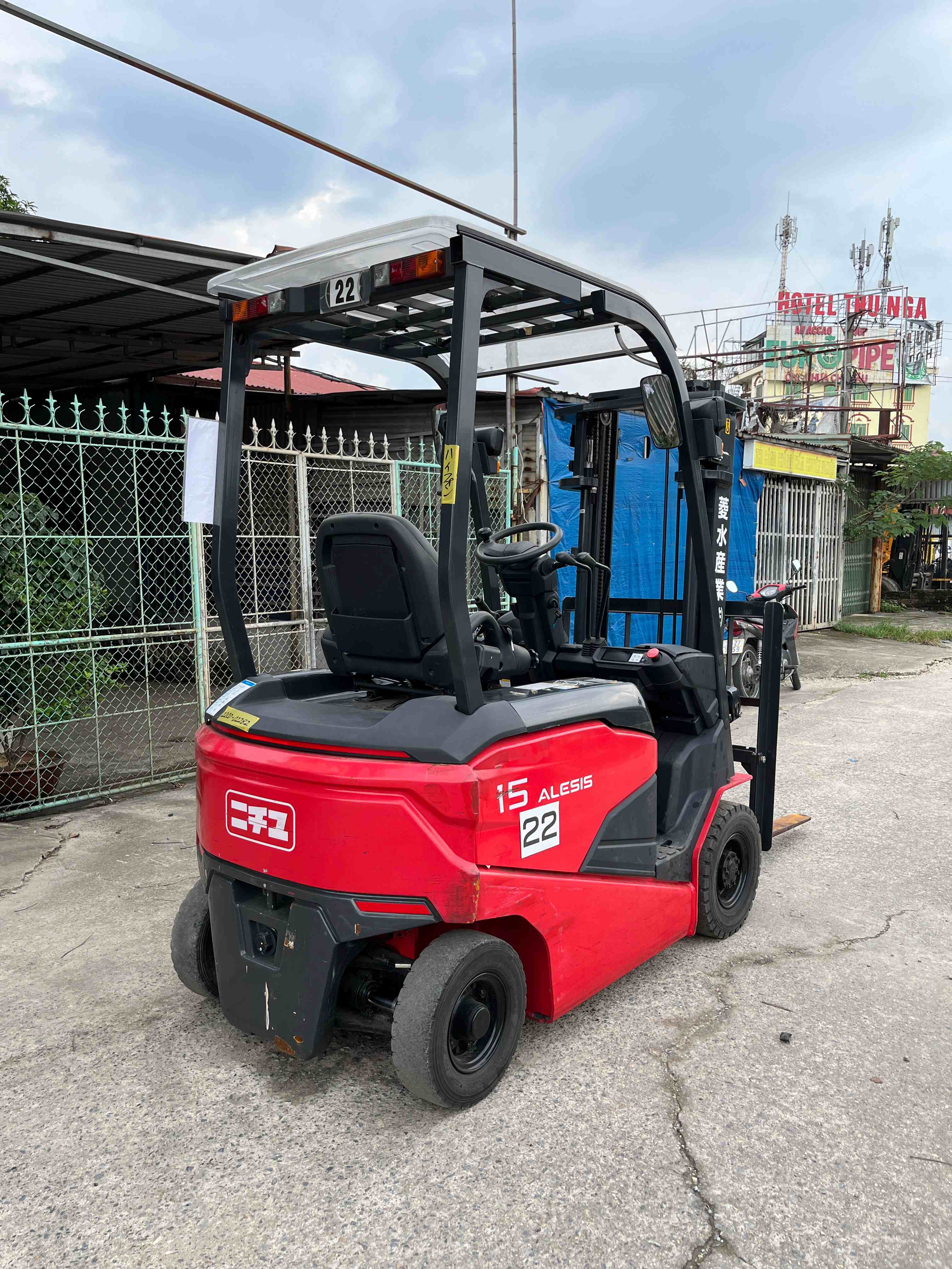 XE NÂNG ĐIỆN NGỒI LÁI NICHIYU 1,5 Tấn FB15PN-80-300 (2020)