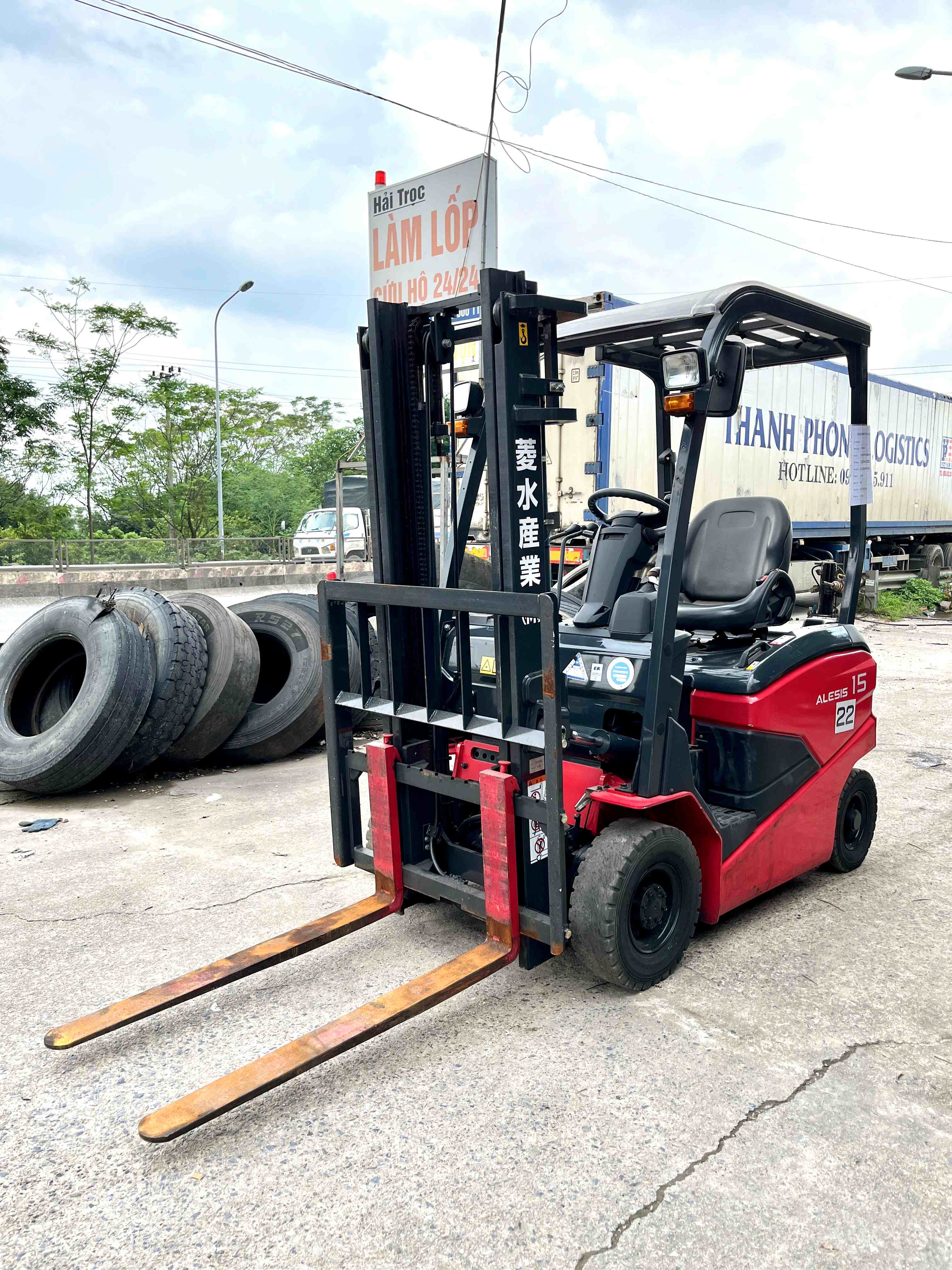 XE NÂNG ĐIỆN NGỒI LÁI NICHIYU 1,5 Tấn FB15PN-80-300 (2020)