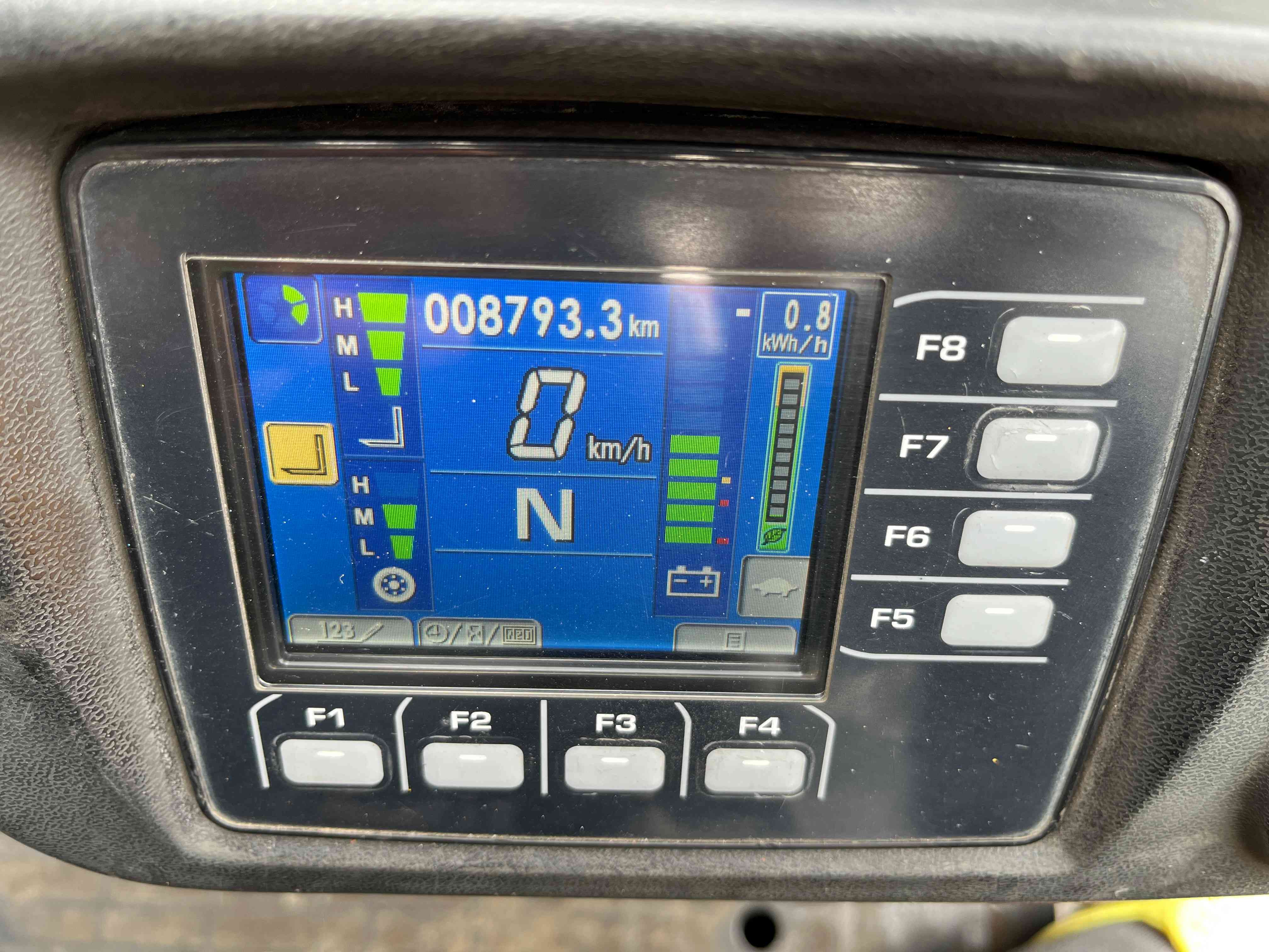 XE NÂNG ĐIỆN NGỒI LÁI KOMATSU 2.5 Tấn FE25-1 (2020)