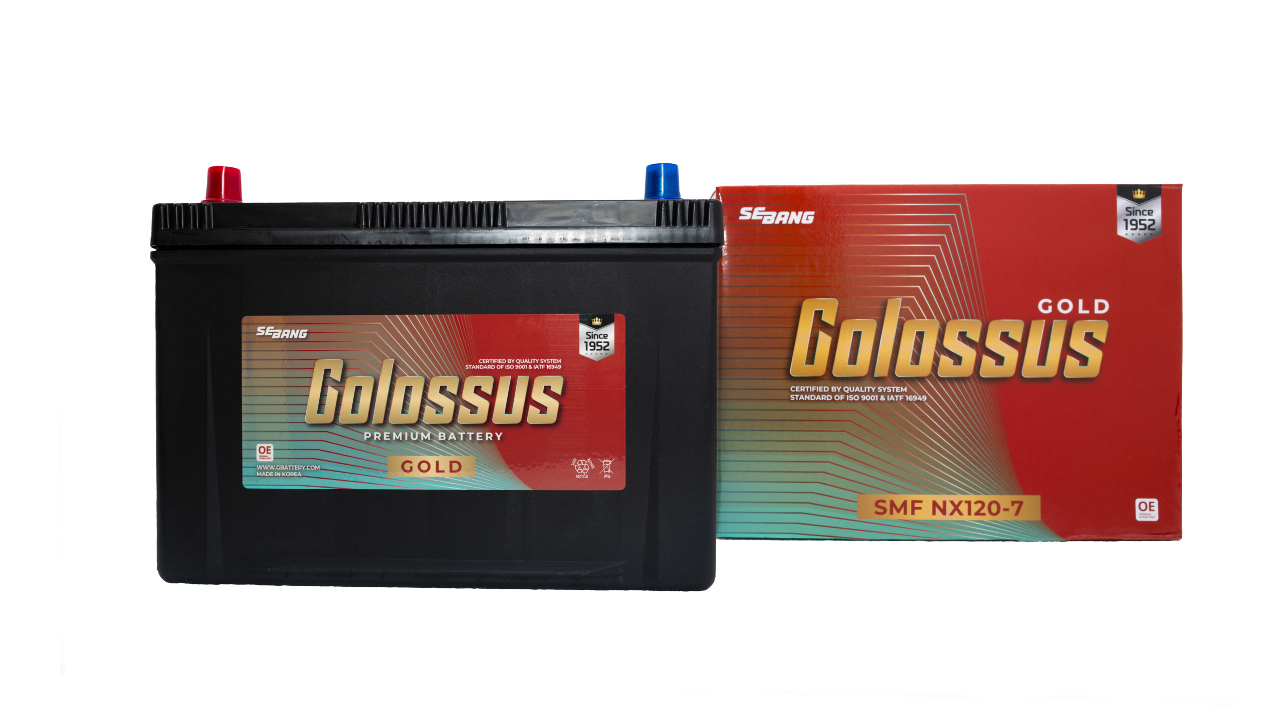 BÌNH ẮC QUY COLOSSUS SMF NX120-7 (90AH)