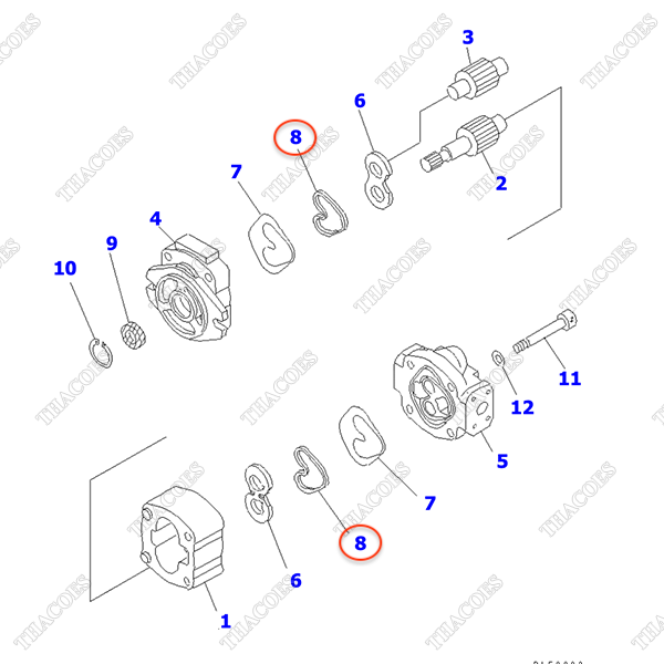 Vòng đệm oring KB20131-21142 (K15)
