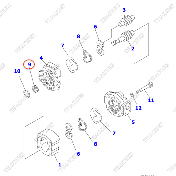 Phớt dầu KB20131-21221 (K15)