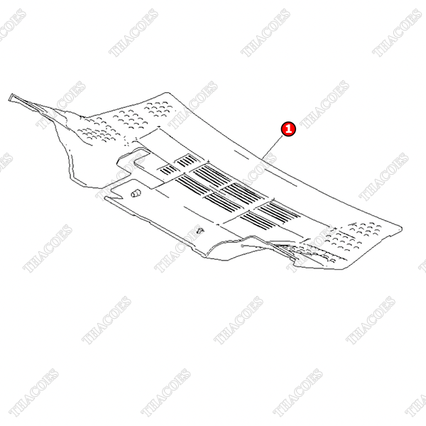 (MT) Trải sàn cabin lái 3EB-50-61730