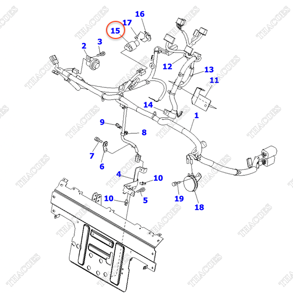 Khóa khởi động 12V 3EB-55-41760