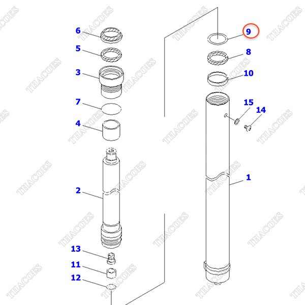 Căn đệm 30B-63-11710 (K22) (cao 3-3.7m, khung 2T2L)