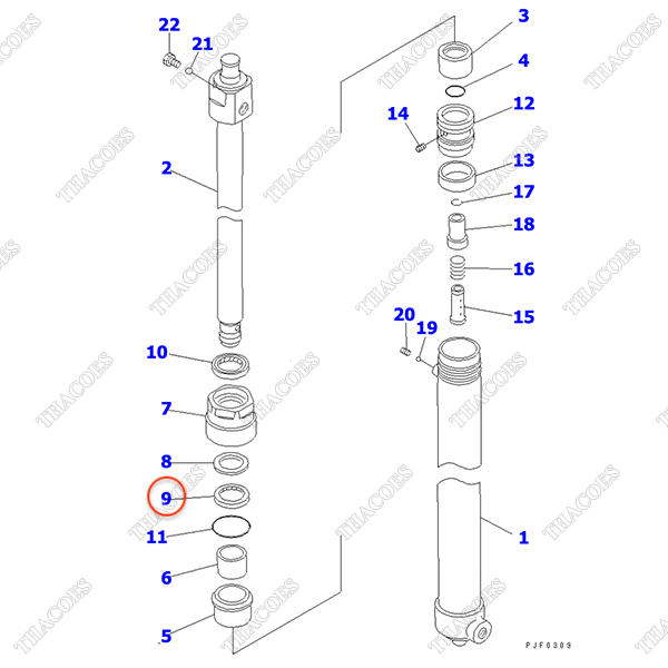 Căn đệm 3EB-M1-21560 (K31)