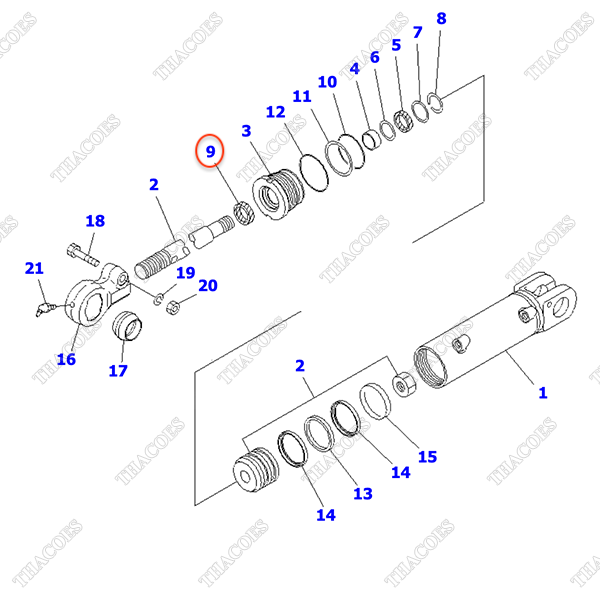 Phớt bụi 3UE-63-11230 (K18)