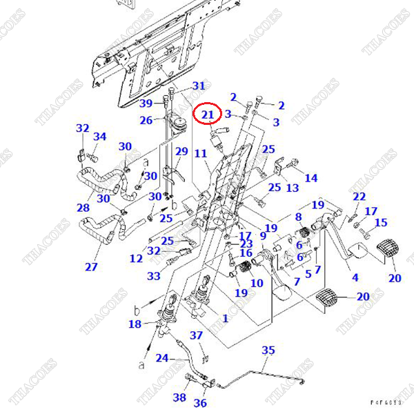 (AT, MT) Công tắc đèn phanh 3EB-36-61390; 3SB-36-61170; 3EB-36-61391