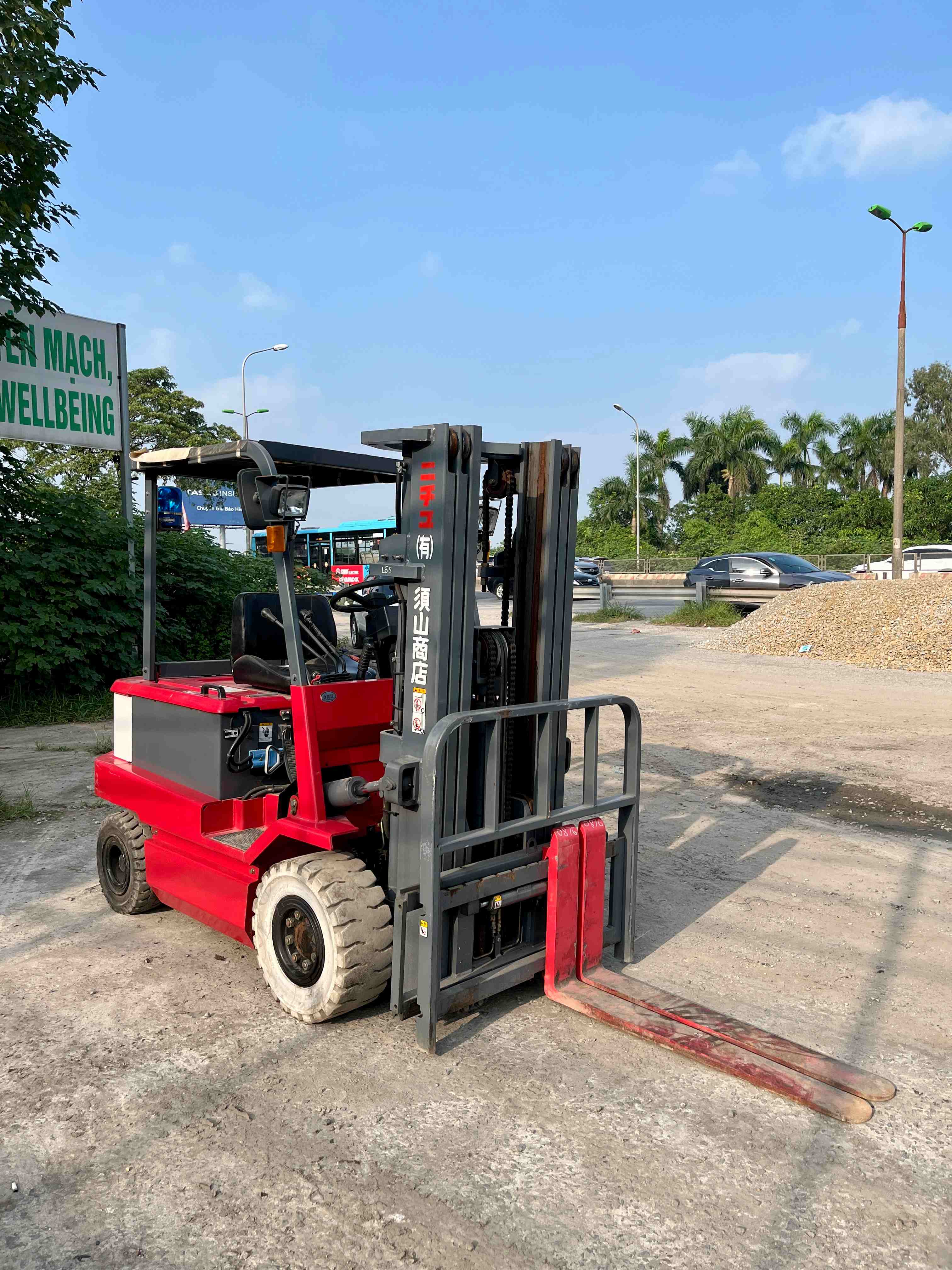 XE NÂNG ĐIỆN NGỒI LÁI NICHIYU 2.5 Tấn FB25PLN-60-430MSF
