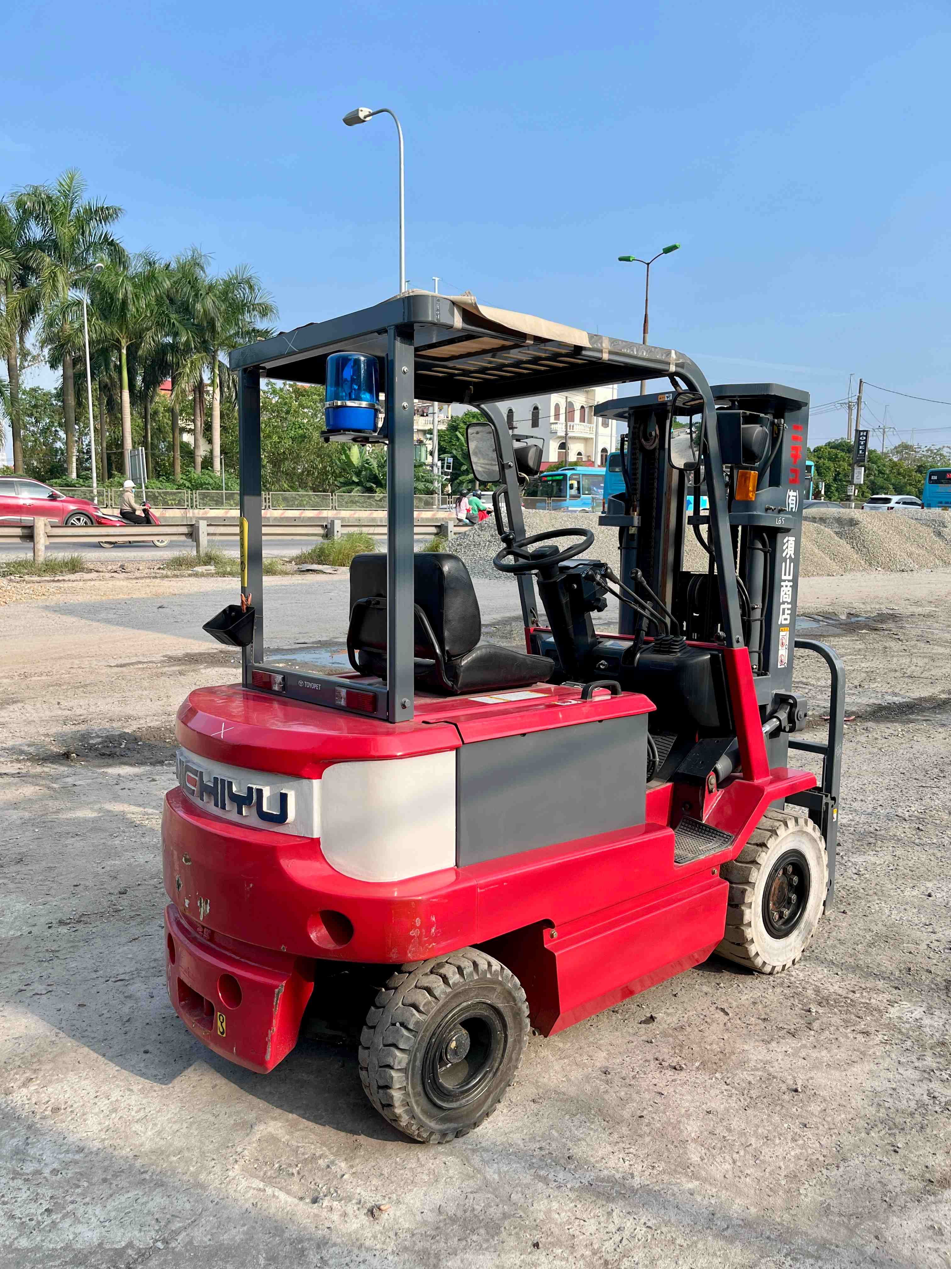 XE NÂNG ĐIỆN NGỒI LÁI NICHIYU 2.5 Tấn FB25PLN-60-430MSF