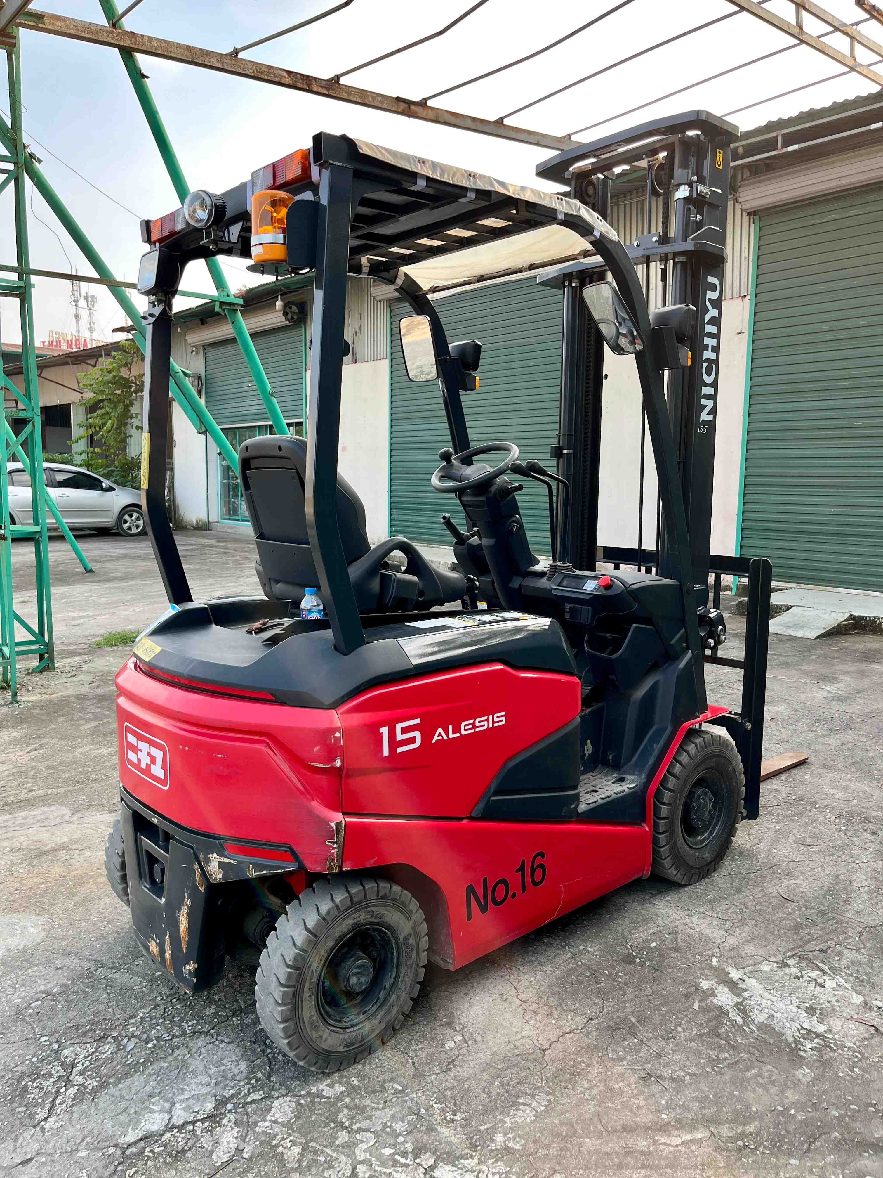 XE NÂNG ĐIỆN NGỒI LÁI NICHIYU 1.5 Tấn FB15PN-80-400 (2021)