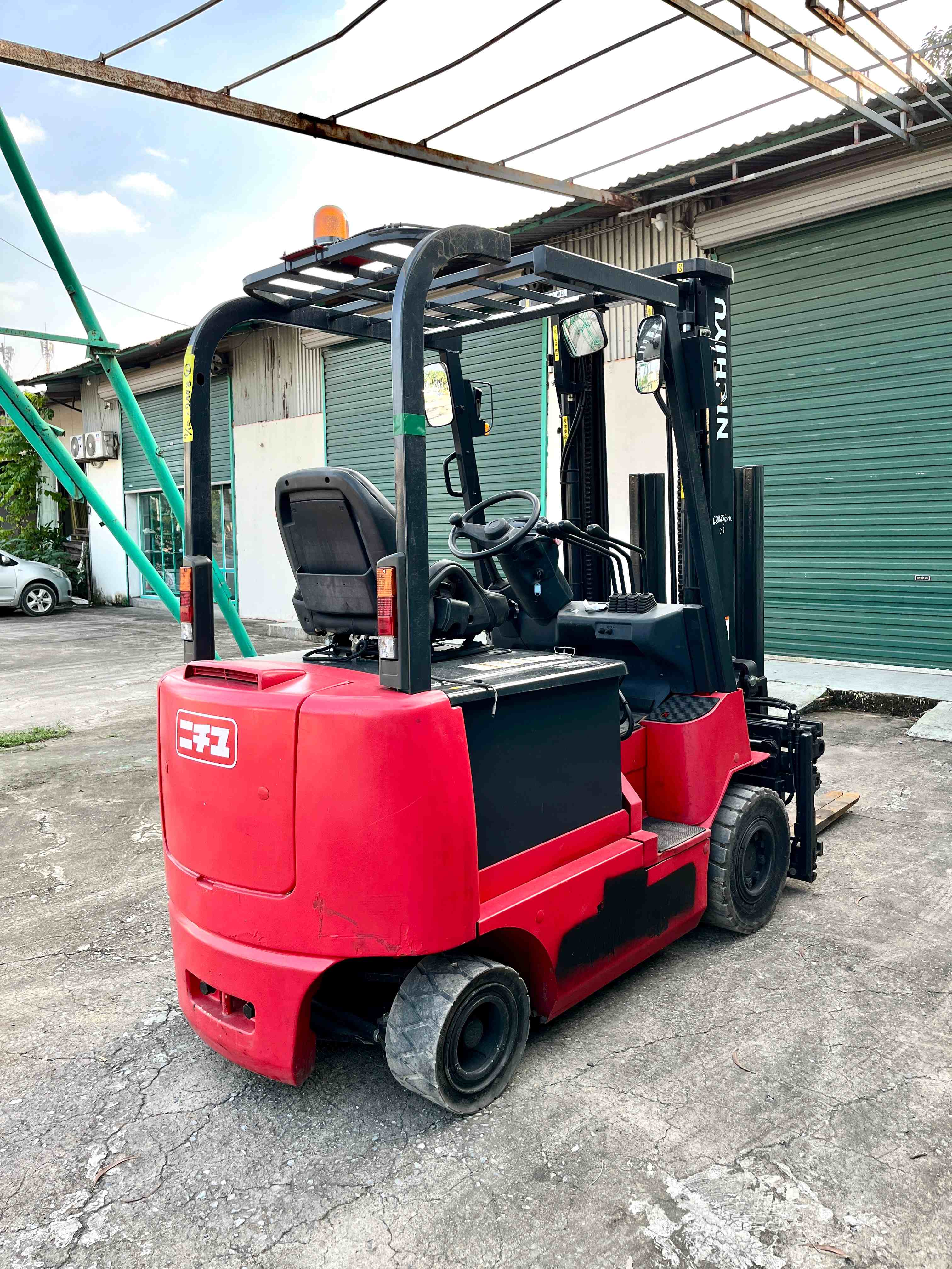 XE NÂNG ĐIỆN NGỒI LÁI NICHIYU 2 Tấn FB20PN-77B-370SFAFZ (2019)
