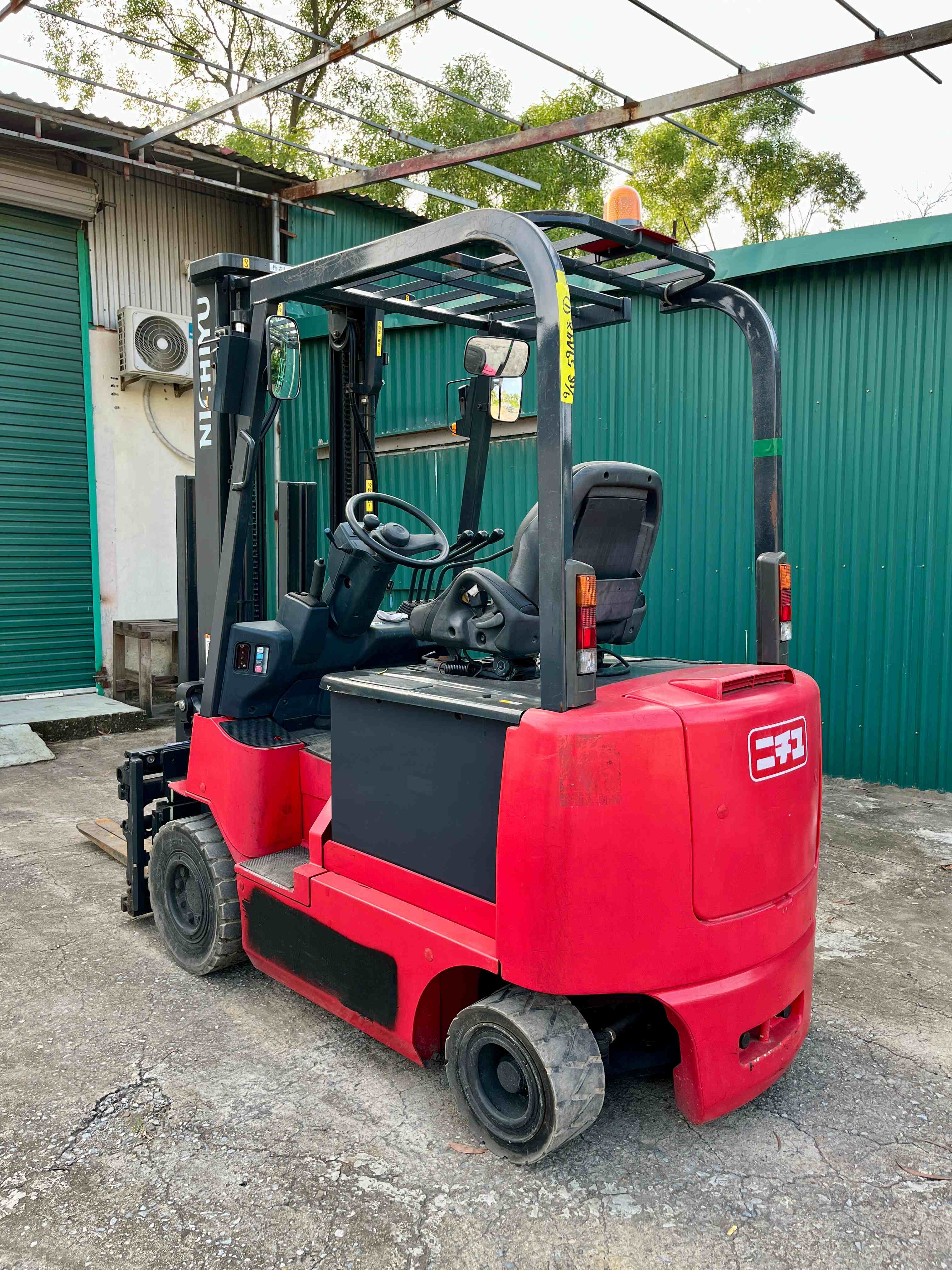 XE NÂNG ĐIỆN NGỒI LÁI NICHIYU 2 Tấn FB20PN-77B-370SFAFZ (2019)