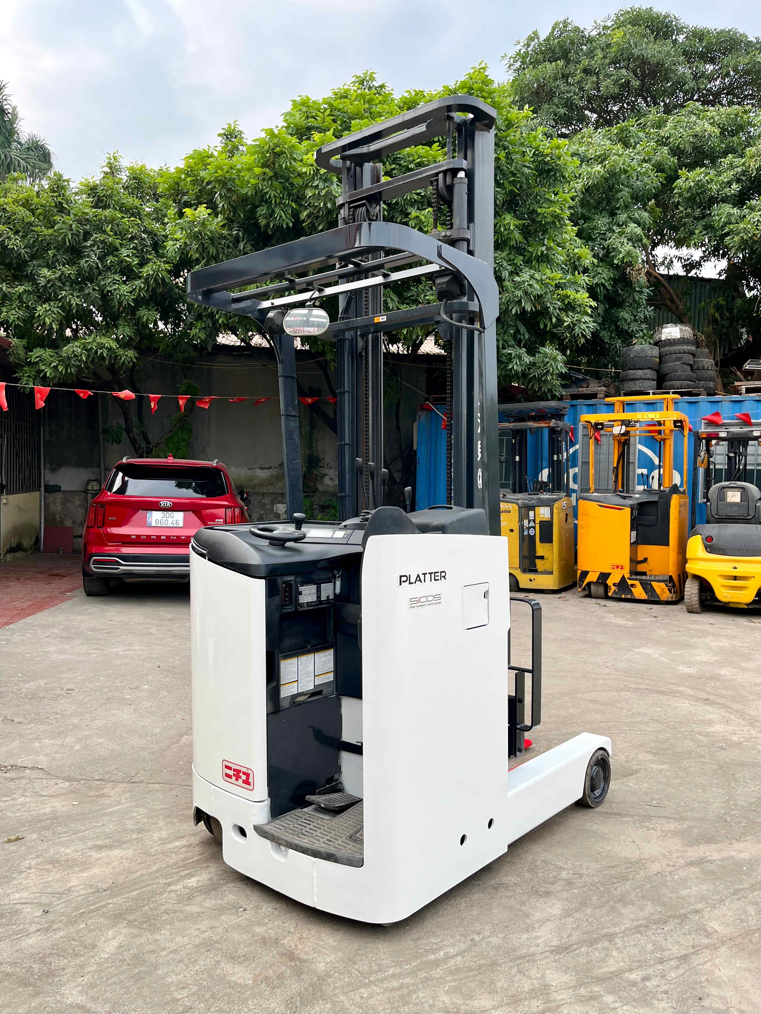 XE NÂNG ĐIỆN ĐỨNG LÁI NICHIYU 1,2 Tấn FBRMA12-80-450 (2019)