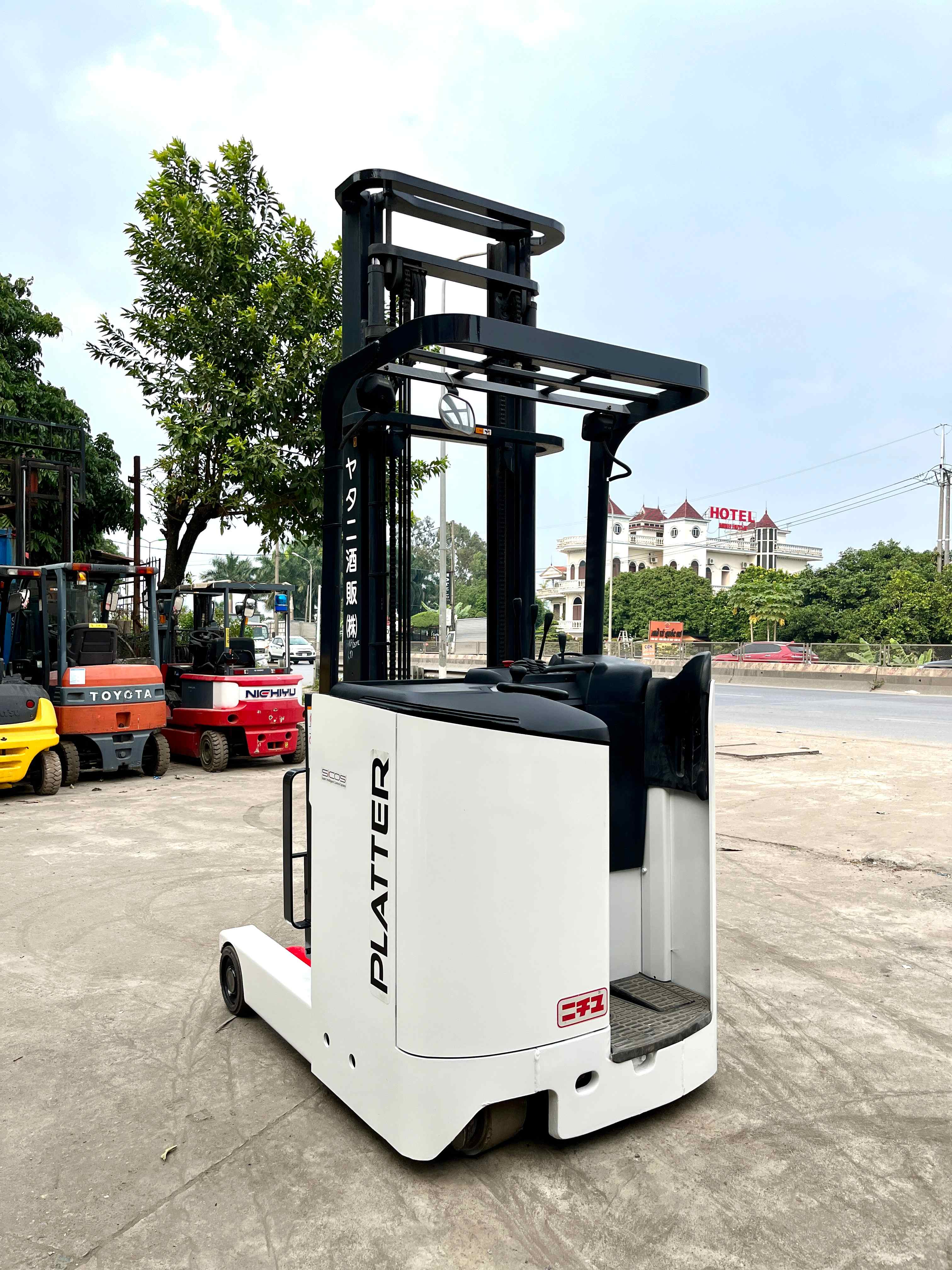 XE NÂNG ĐIỆN ĐỨNG LÁI NICHIYU 1,2 Tấn FBRMA12-80-450 (2019)