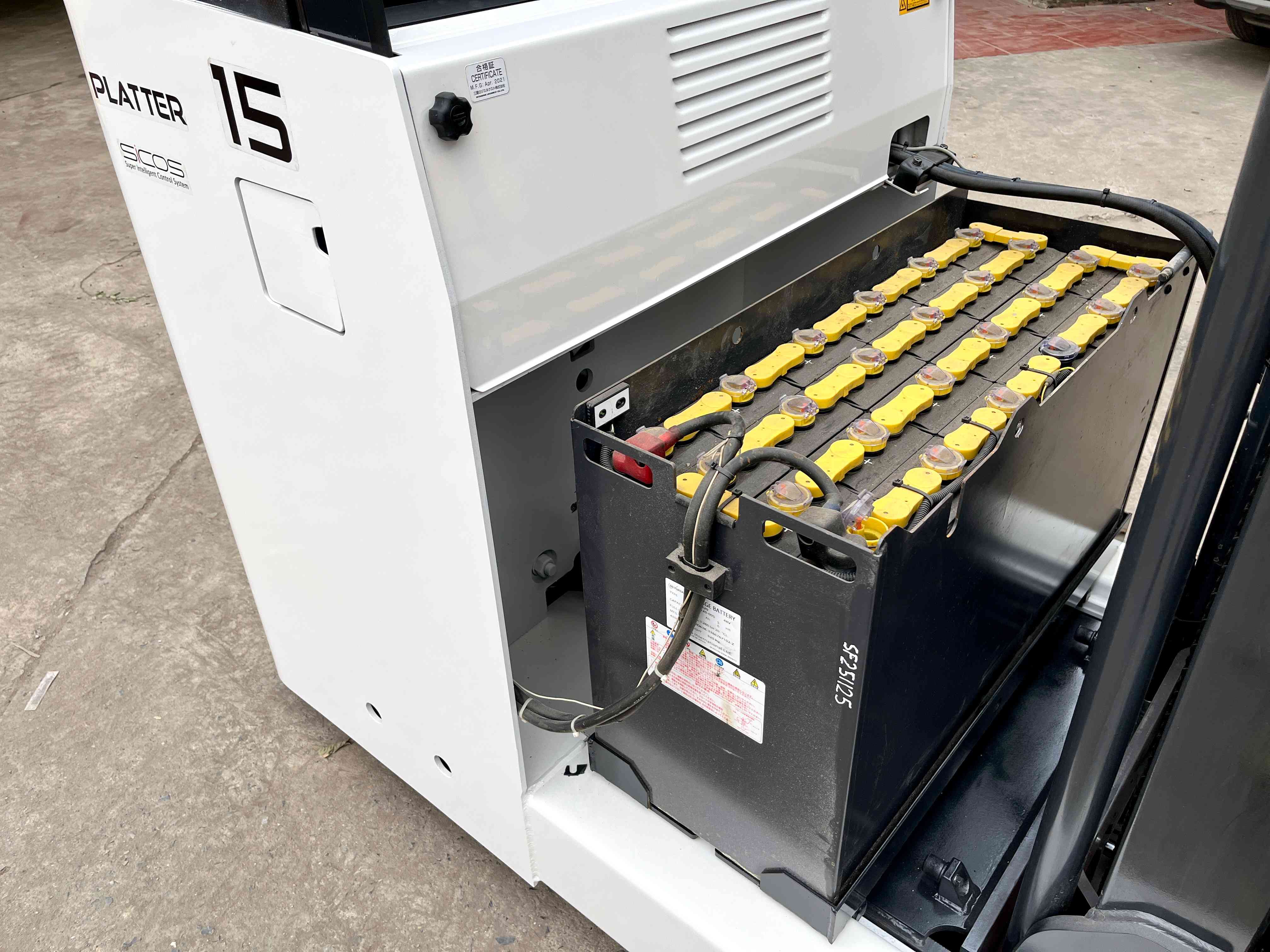 XE NÂNG ĐIỆN ĐỨNG LÁI NICHIYU 1,5 Tấn FBRM15-85B-400 (2021)