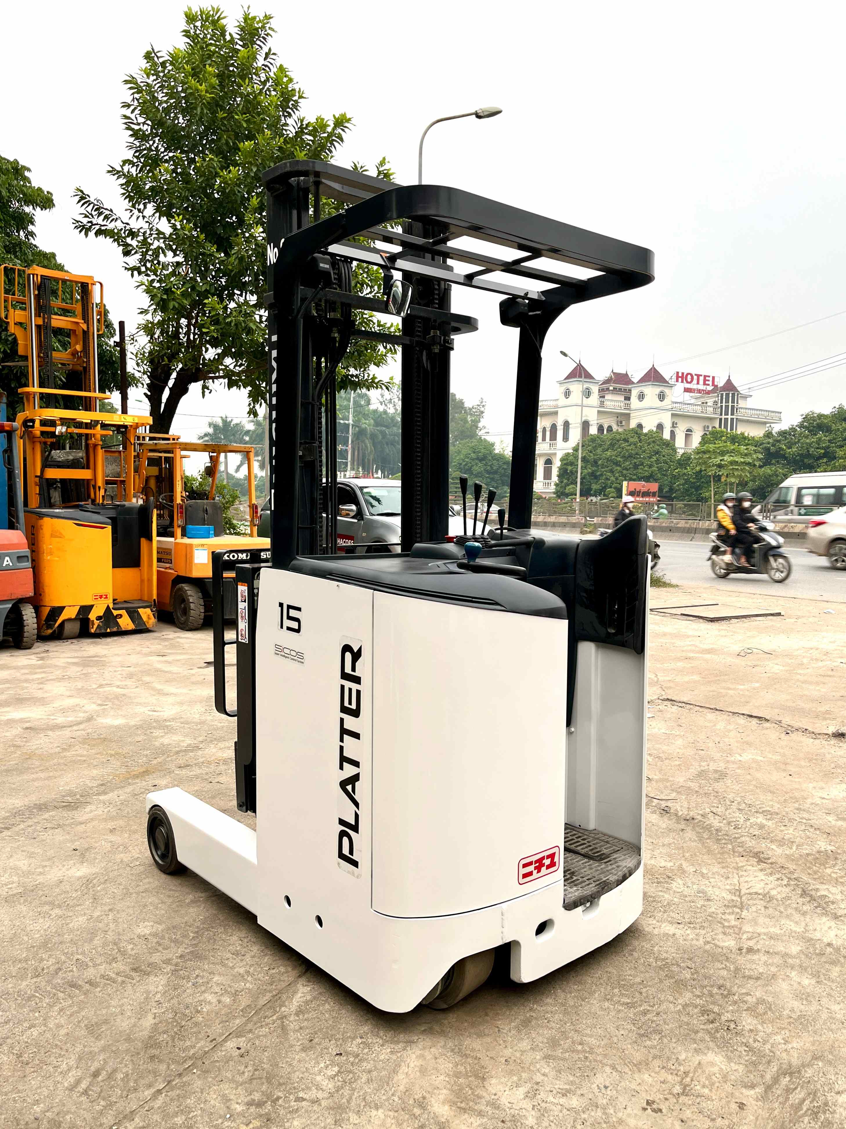 XE NÂNG ĐIỆN ĐỨNG LÁI NICHIYU 1,5 Tấn FBRM15-85B-400 (2021)