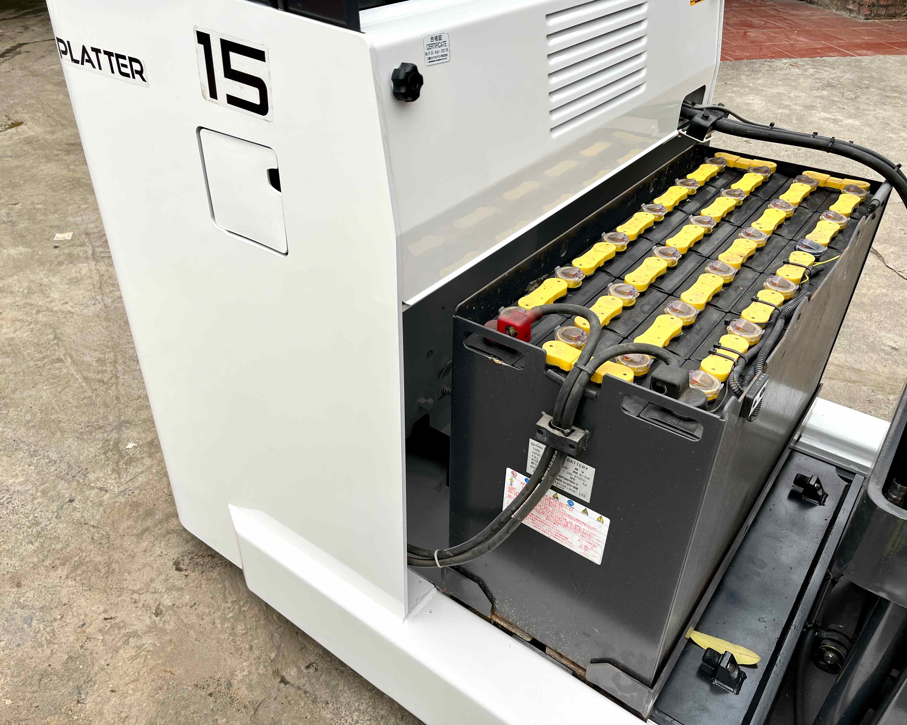 XE NÂNG ĐIỆN ĐỨNG LÁI NICHIYU 1,5 Tấn FBRMW15-80B-550M (2019)